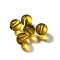 K9 Glass, Imitation Austrian Crystal Beads, Round, Dark Goldenrod, 7.5x8mm, Hole: 1.4mm
