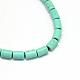 Synthetic Turquoise Bead Strands TURQ-S282-25-2