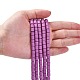 Polymer Clay Bead Strands CLAY-T001-C17-6