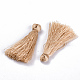 Décorations de pendentif pompon en polyester FIND-S260-C10-3
