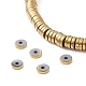 Chapelets de perles en hématite synthétique sans magnétiques G-K011-4x1mm-07-2