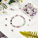 OLYCRAFT 126Pcs Natural Purple Fluorite Beads 6mm Undyed Energy Beads Round Loose Gemstone Beads for Bracelet Necklace Jewelry Making G-OC0002-97B-4