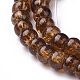 Crackle Glass Beads Strands GLAA-F098-02A-06-3