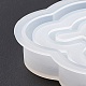 Moldes de silicona aptos para alimentos con forma de cabeza de conejo doble diy SIMO-D001-15-5