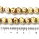 Brins de perles de lampadaire en sable doré LAMP-E036-06B-4