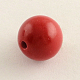 Runde Zinnober Perlen CARL-Q002-12mm-2