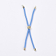 Création de bracelets à cordon torsadé en nylon X-MAK-F018-03G-RS-2