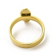 Вакуумное покрытие 304 овальное кольцо из нержавеющей стали с кольцом на палец Девы Марии для женщин RJEW-A013-02G-02-2