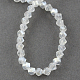 Electroplate Glass Beads Strands EGLA-R031-10mm-10-2