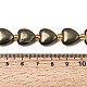 Natürliche Pyrit Perlen Stränge&nbsp;G-Z131-C01-01-4