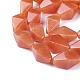 Chapelets de perles en aventurine rouge naturelle G-I225-20-1