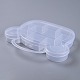 11 Compartments Bear Plastic Storage Box CON-P006-01-3