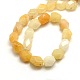 Nuggets Natural Yellow Aventurine Beads Strands G-P063-93-2