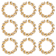 BENECREAT Long-Lasting Plated Brass Jump Rings KK-BC0001-15A-5
