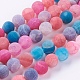 Natural Weathered Agate Beads Strands G-G589-10mm-09-1