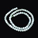 Natürlichen grünen Opal Perlen Stränge G-O180-07-5mm-2
