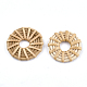 Handmade Reed Cane/Rattan Woven Linking Rings WOVE-T005-14A-2