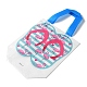 Summer Beach Theme Printed Flip Flops Non-Woven Reusable Folding Gift Bags with Handle ABAG-F009-E10-2