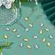DICOSMETIC 120Pcs 2 Colors Metal Alloy Charms FIND-DC0004-55-5