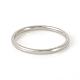 201 Stainless Steel Plain Band Rings RJEW-G107-1.5mm-5-P-2