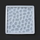 Moldes de tapete de taza con textura de diamante de silicona X-DIY-C061-04B-3