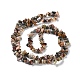 Fili di perline di agata alashan naturale G-P497-03A-05-4