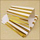 Cajas de palomitas de maíz de papel con patrón de rayas CON-L019-A-01A-3