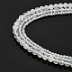 Chgcraft 207 pz 3 dimensioni perline di selenite naturale fili perle di selenite bianco perlato perline di pietra di selenite rotonde naturali per la collana braccialetto creazione di gioielli G-CA0001-59-3
