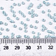 Perles rocailles en verre opaque mat X-SEED-S042-06A-03-4