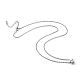 Würfel Micro Pave Zirkonia Anhänger Halsketten & Armbänder Sets SJEW-JS01116-02-2