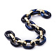 Handmade Acrylic Cable Chains AJEW-JB00658-05-1