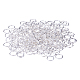 PandaHall About 260 Pcs 10mm Brass Open Jump Rings Unsoldered Wire 18-Gauge for Jewelry Making KK-PH0006-10mm-S-1