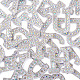 Toppe con strass in resina alfabeto DIY-TAC0005-45D-4