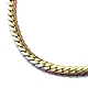 304 collana a catena a maglia cubana in acciaio inossidabile per uomo donna NJEW-E093-01MC-01-2