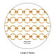 Цепи из сплава с восьмиугольными звеньями длиной 2 м LCHA-SZ0001-06-2