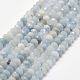 Chapelets de perles en aigue-marine naturelle G-P279-64-5mm-1