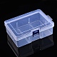 Rechteckige Aufbewahrungsboxen aus Kunststoffperlen X-CON-YW0001-32-2