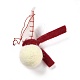 Decoraciones de exhibición de fieltro de lana de tema navideño DIY-K050-04C-2