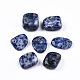 Perles de jaspe tache bleue naturelle G-N332-014-2