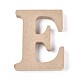 Lettera fette di legno non finite DIY-WH0162-62E-1
