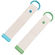 2 llavero rectangular de poliéster de 2 colores&nbsp;KEYC-CP0001-49A-7