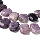 Perles naturelles de perles de lépidolite&nbsp;G-H078-B14-01-4