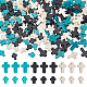 arricraft 189 Pcs 2 Sizes Turquoise Cross Beads TURQ-AR0001-26-1