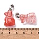 Вишневое из кварцевого стекла подвески G-B127-07P-11-4
