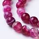 Natural Striped Agate/Banded Agate Beads Strands G-G753-04-8mm-3