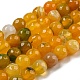 Chapelets de perles d'agate naturelle X-G-E469-02-6mm-1