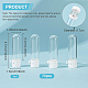 BENECREAT 70pcs 3ml Glass Round Bottom Vials with Tear off Cover AJEW-WH0010-07B-2