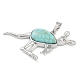 Synthetic Turquoise Pendants G-A176-A10-3