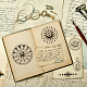 GLOBLELAND Occult Divination Clear Stamps Magic Planet Sun Moon Stars Silicone Clear Stamp Seals for Cards Making DIY Scrapbooking Photo Journal Album Decoration DIY-WH0167-56-987-3