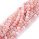 Chapelets de perles en opale rose naturelle G-A026-A07-4mm-1